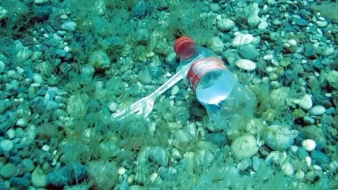 Foto - Sadece fiziksel atık değilller Denizde kimyasal yüklü mobil plastik alarmı