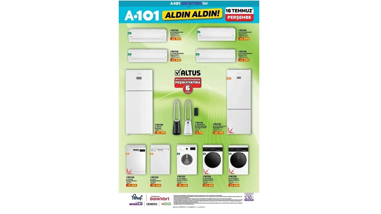 Foto - Sadece internete özel olacak! A101 ekstra kataloğunda inanılmaz indirimler