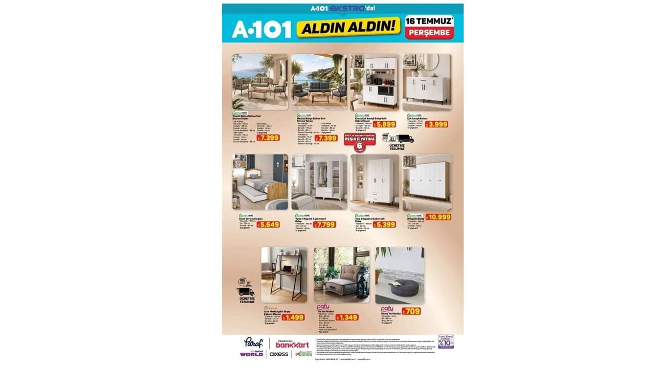 Foto - Sadece internete özel olacak! A101 ekstra kataloğunda inanılmaz indirimler
