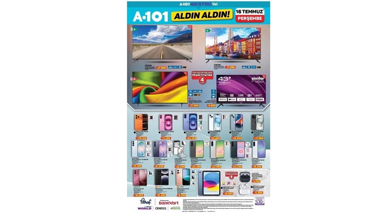 Foto - Sadece internete özel olacak! A101 ekstra kataloğunda inanılmaz indirimler