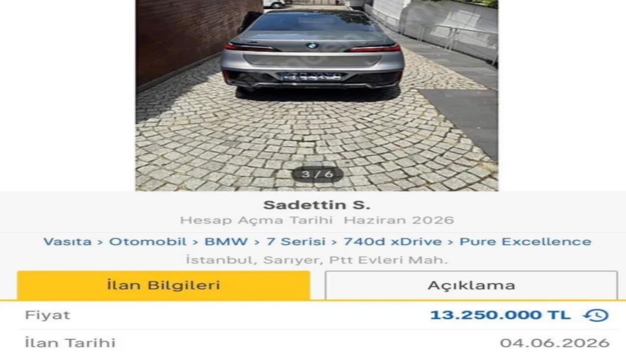 Foto - Sadettin Saran, hurdaya çevirdiği lüks aracını satışa çıkardı: İstediği fiyat dudak uçuklattı