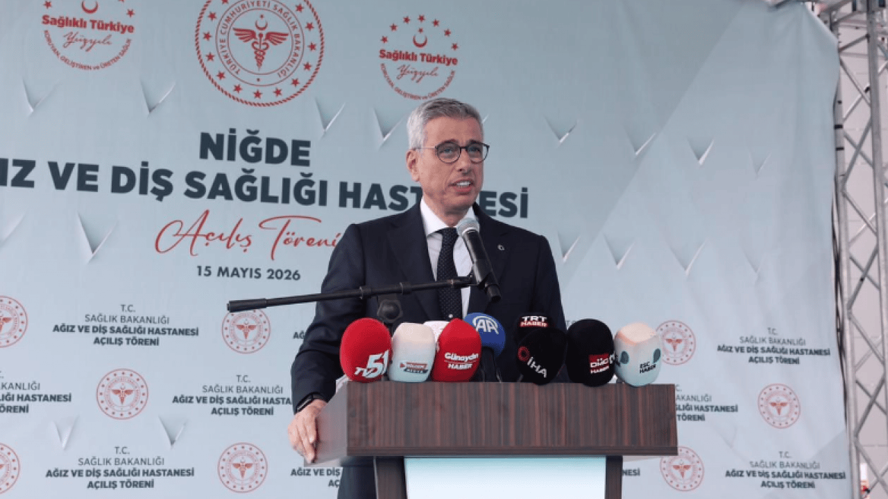 Foto - Sağlık Bakanı Kemal Memişoğlu Niğde Ağız ve Diş Sağlığı Hastanesinin açılışını yaptı...