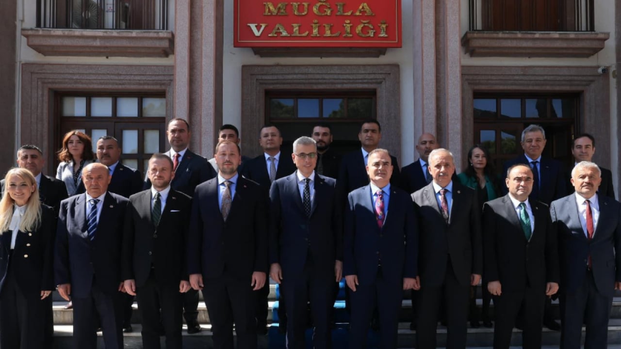 Foto - Sağlık Bakanı Prof. Dr. Kemal Memişoğlu Muğla'da... 'Şehir Hastanesi' haberini duyurdu...