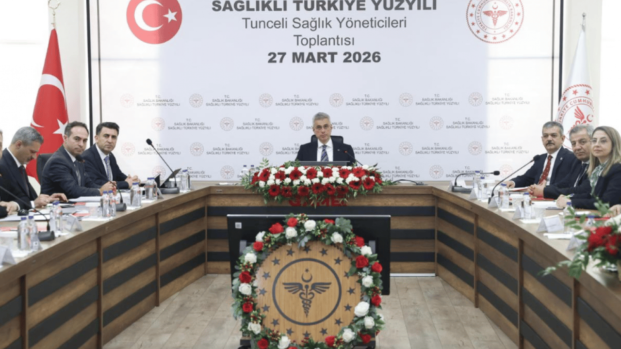 Sağlık Bakanı Prof. Dr. Kemal Memişoğlu Tunceli'yi ziyaret etti...