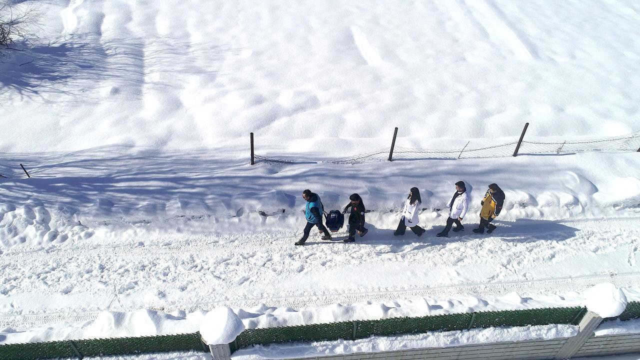 Foto - Sağlık ekipleri karlı yollarda! Eksi 25 derecede hastalara hizmet veriyorlar