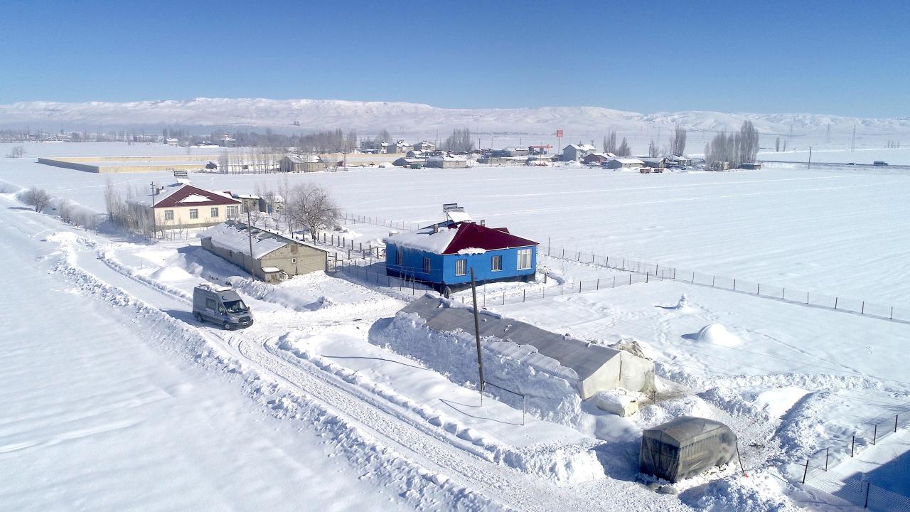 Foto - Sağlık ekipleri karlı yollarda! Eksi 25 derecede hastalara hizmet veriyorlar