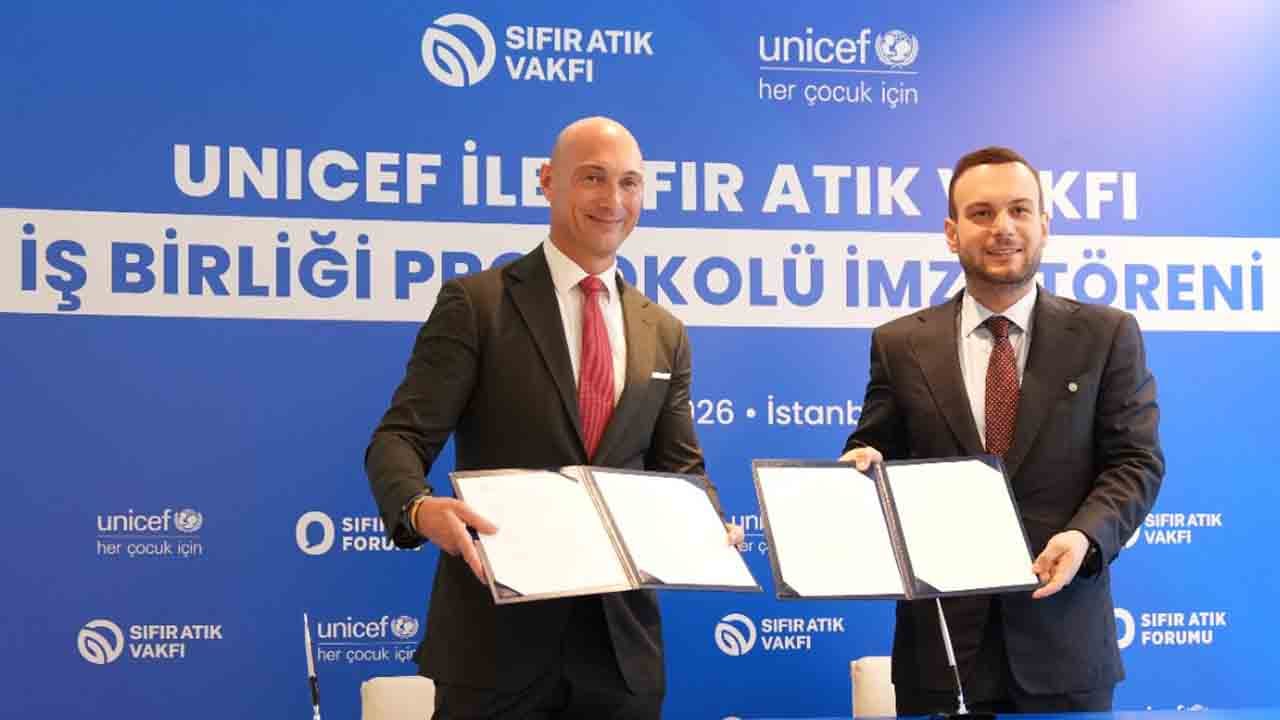 Sağlıklı nesiller için en büyük yatırım: Sıfır Atık Vakfı ile UNICEF Türkiye'den güç birliği