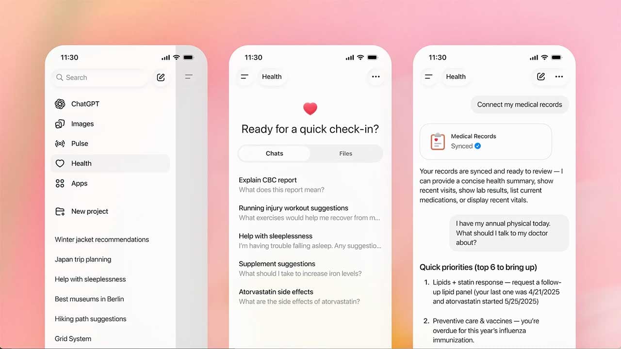 Foto - Sağlıkta yapay zeka dönemi! ChatGPT Health tanıtıldı