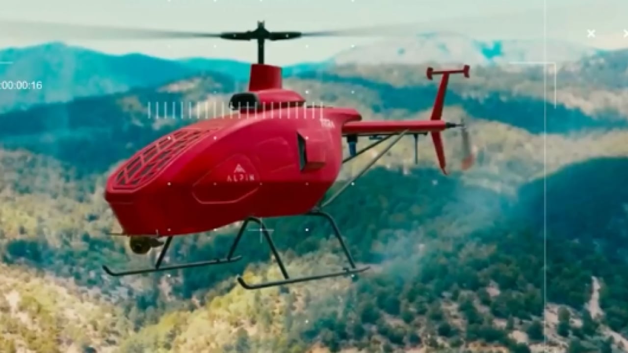 Foto - SAHA 2026’da ALPİN Rüzgarı! İnsansız helikopterden kamikaze dron sürprizi