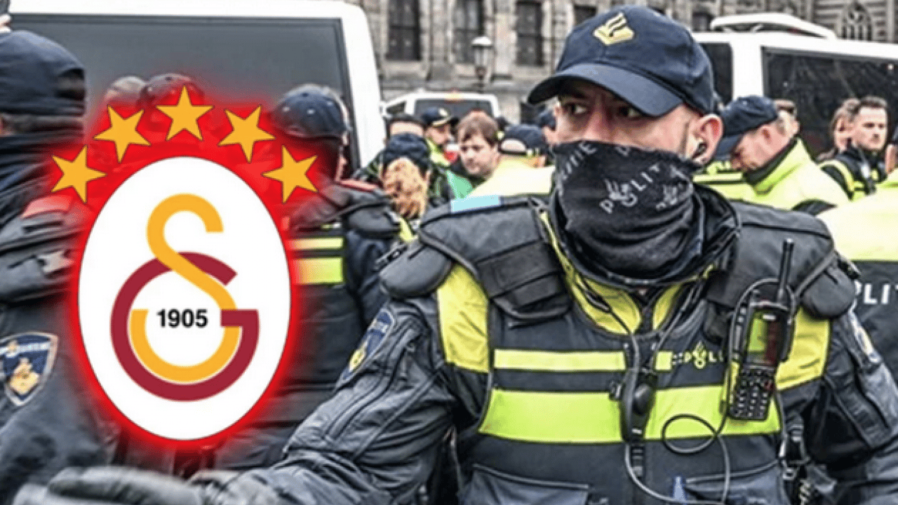 Foto - Saha dışı devreye girdi… Hollanda'da Ajax-Galatasaray maçı için sıkıyönetim! Bakanlık ve emniyet harekete geçti: