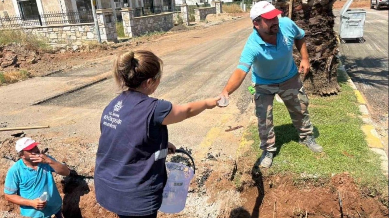 Foto - Sahada ter döken personel de unutulmadı! Aydın huzura kavuştu, hizmetler hız kazandı