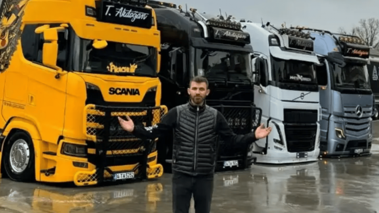 Foto - Sahip olduğu tırlarla şov yapıyordu: Sosyal medya ünlüsü iflas etti!