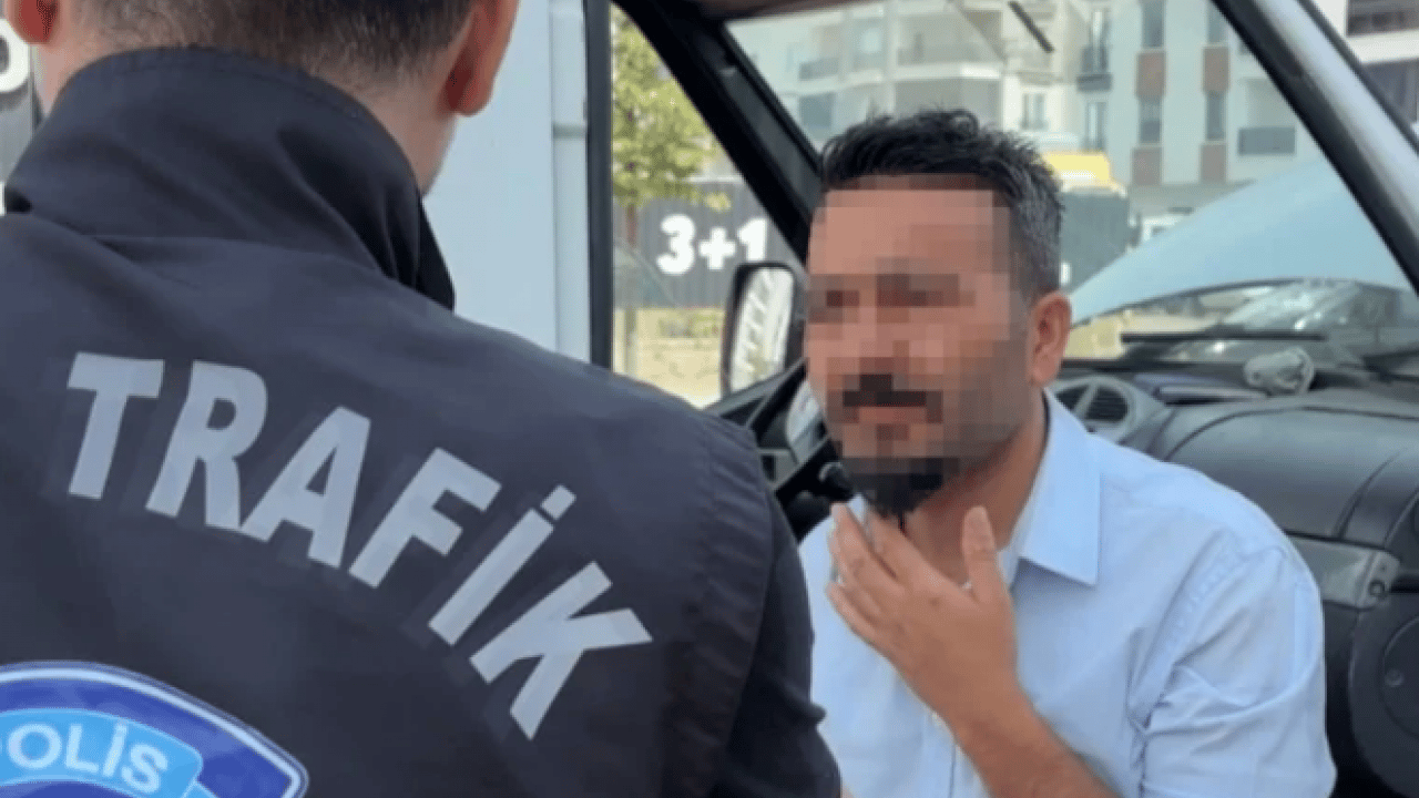 Foto - Sahte plakayla yakalandı! Savunması pes dedirtti!
