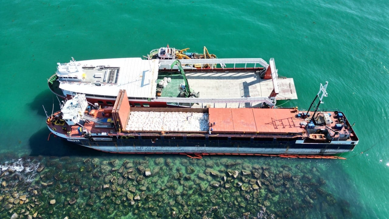 Foto - Sakarya'da dev gemiyi kurtarma operasyonu
