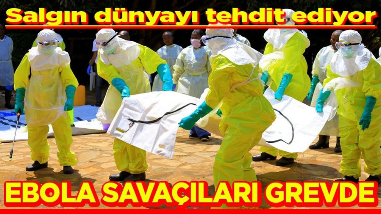 Salgın dünyayı tehdit ediyor Ebola savaşçıları grevde