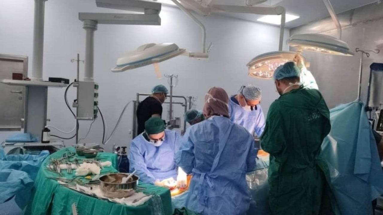 Foto - Şam'daki sağlık üssüne Türkiye dokunuşu