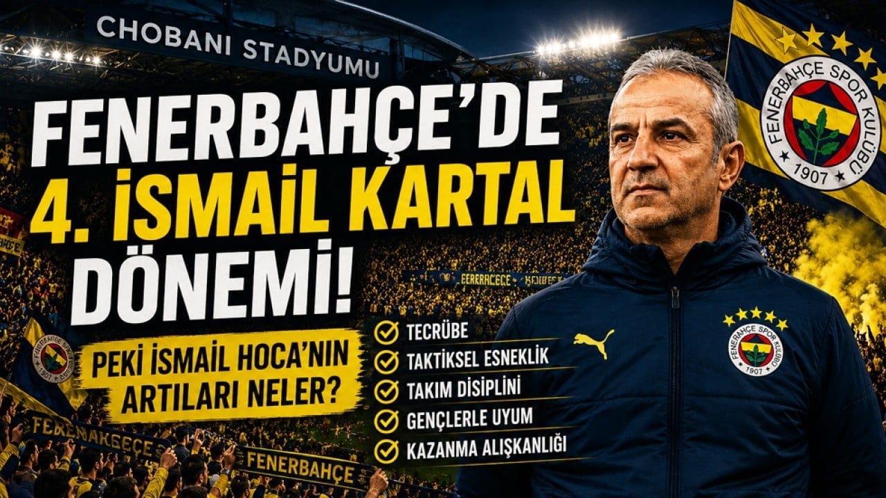 Şampiyonluğun kokusu alındı artık diyebilir miyiz? İsmail Kartal Fenerbahçe'de tarih yazdı