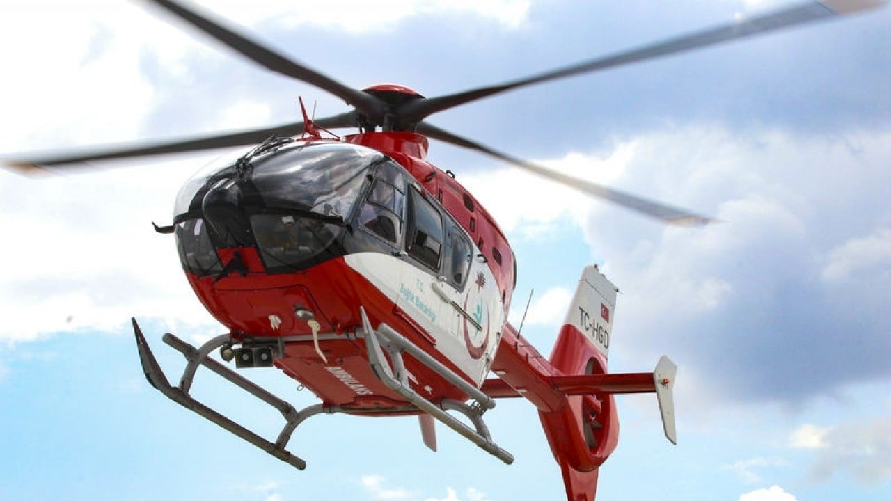 Samsun’dan İstanbul’a nakil Ambulans helikopter sınırları zorluyor