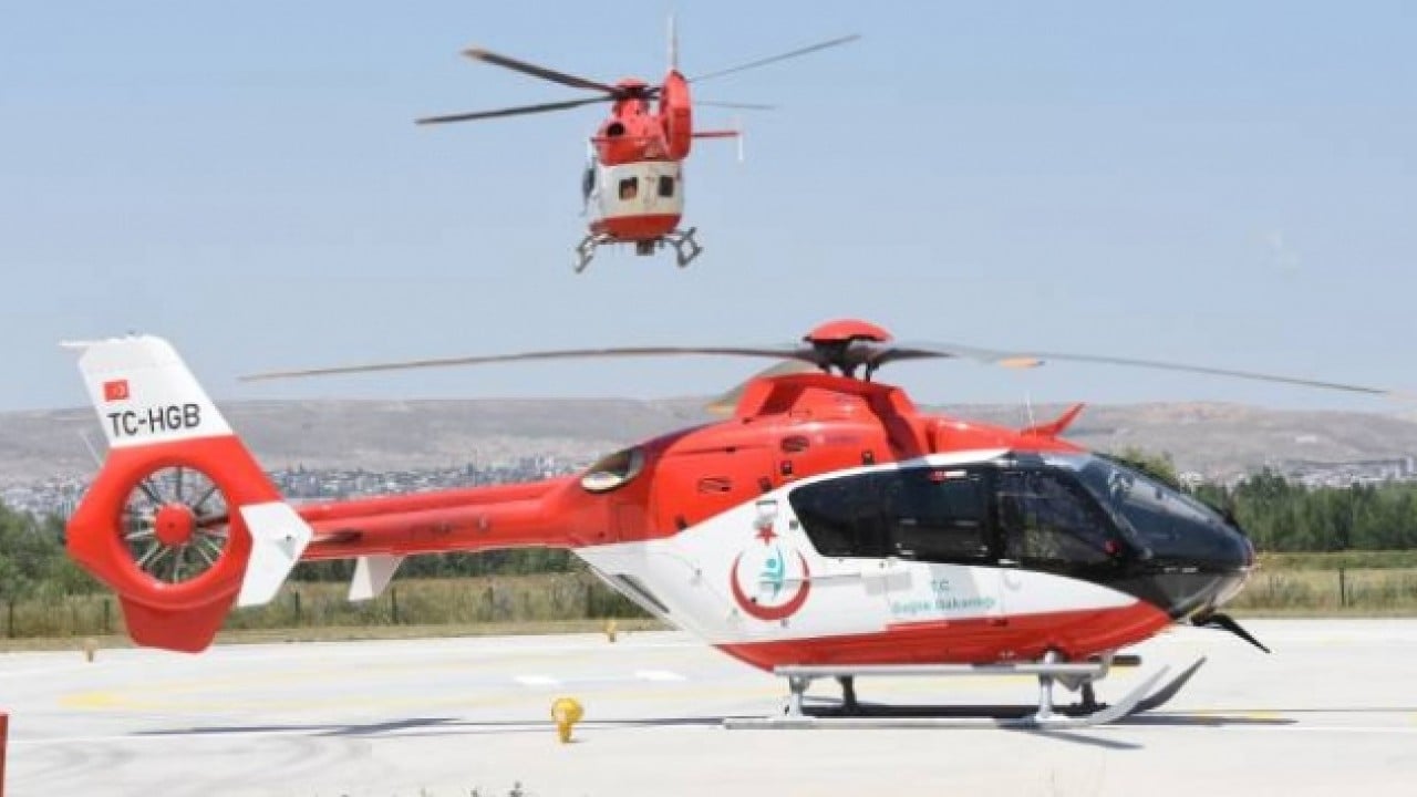 Foto - Samsun’dan İstanbul’a nakil Ambulans helikopter sınırları zorluyor