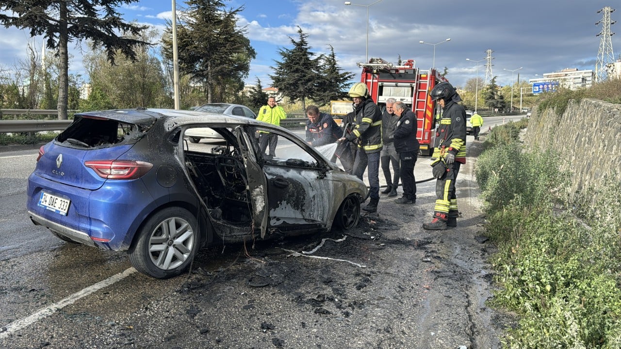 Foto - Samsunporlu futbolcu dehşeti yaşadı! Alev ropuna döndü!
