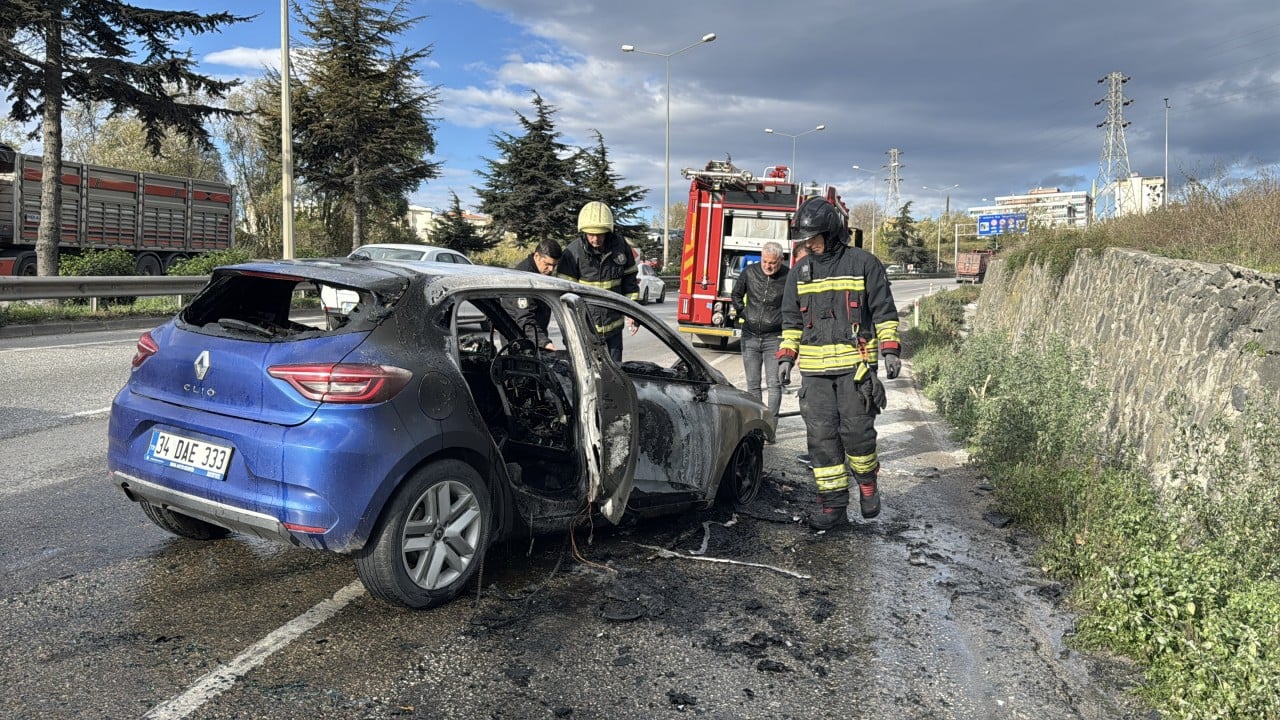 Foto - Samsunporlu futbolcu dehşeti yaşadı! Alev ropuna döndü!