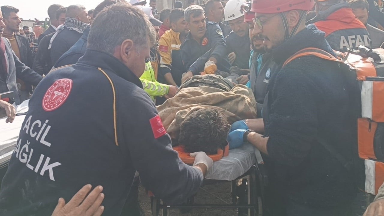 Foto - Şanlıurfa'dan feci haber: İnşaatta göçük meydana geldi! Yaralılar var