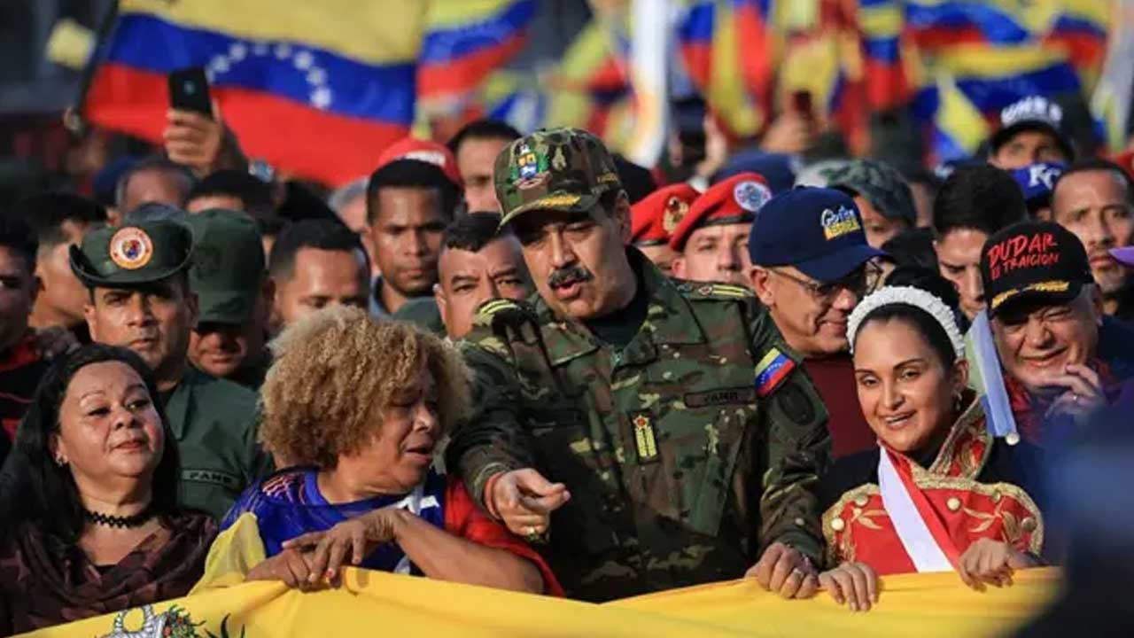 Foto - Savaşın ayak sesleri! Venezuela lideri Maduro'dan ABD'ye karşı askeri hamle
