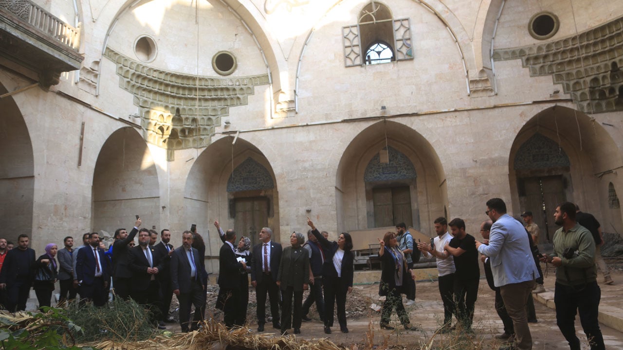 Foto - Savaşın küllerinden doğan şehir! AK Parti heyetinden Halep ziyareti