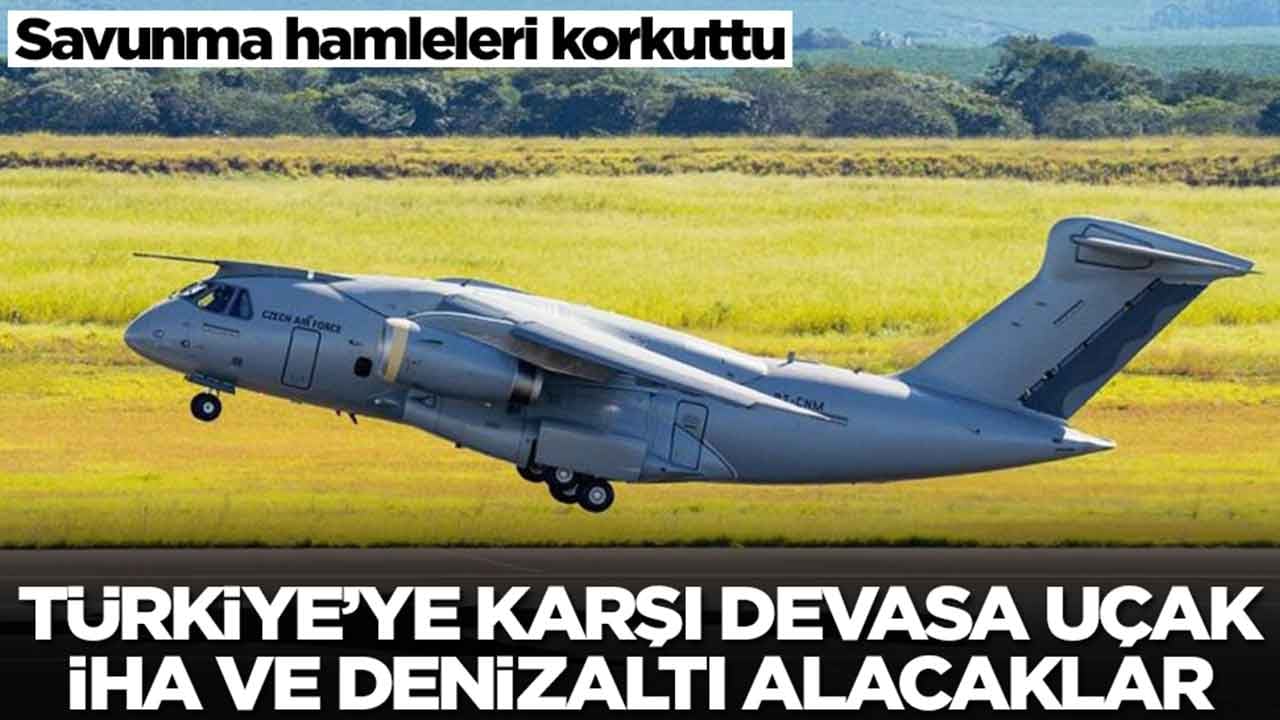 Savunma hamleleri korkuttu: Türkiye'ye karşı devasa uçak, sınırsız İHA ve denizaltı alacaklar