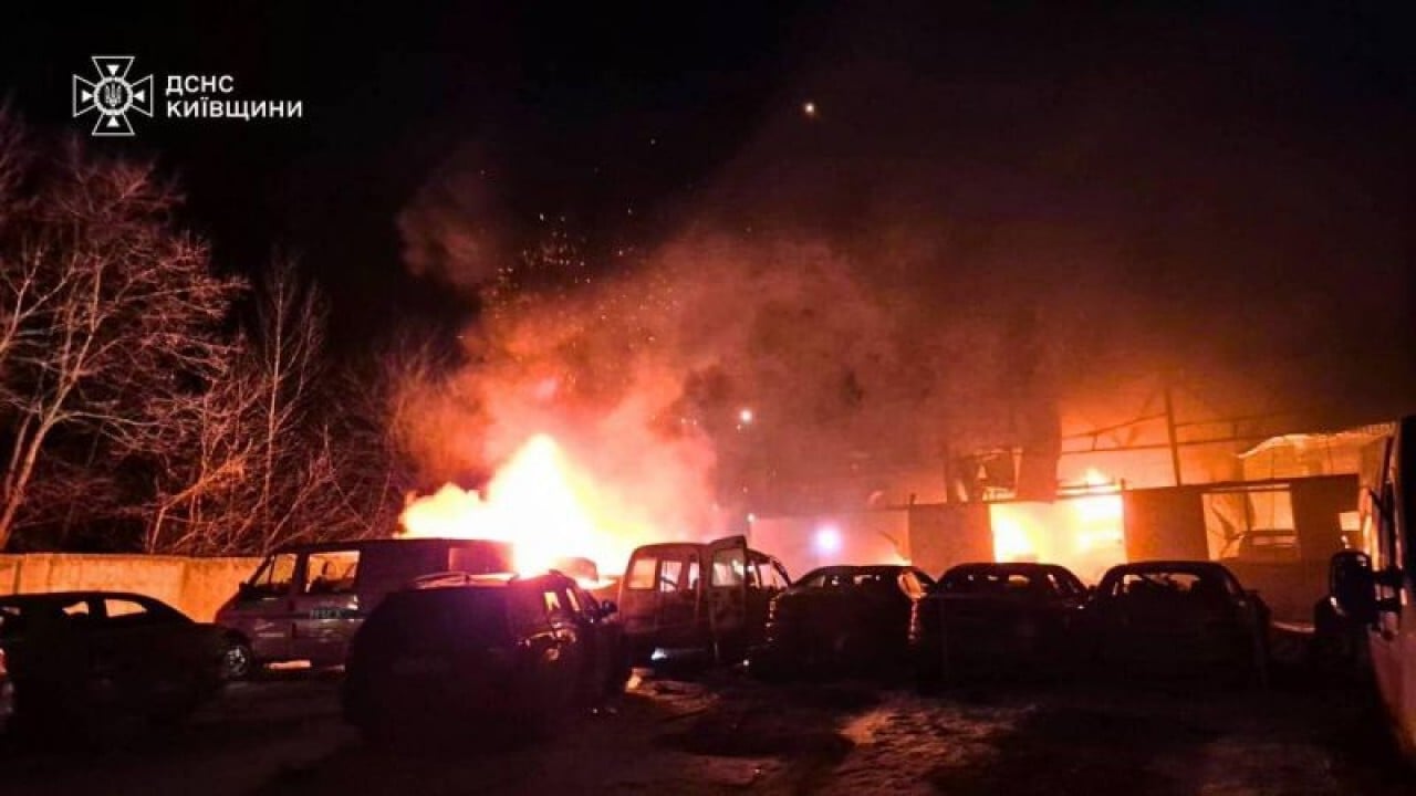 Foto - Savunma sanayi tesisi vuruldu! İHA'lar perte çıktı