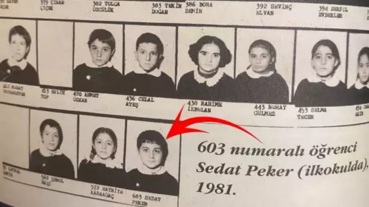 Foto - Sedat Peker'in 44 sene önceki fotoğrafı olay oldu! Görenler, şaşkına döndü