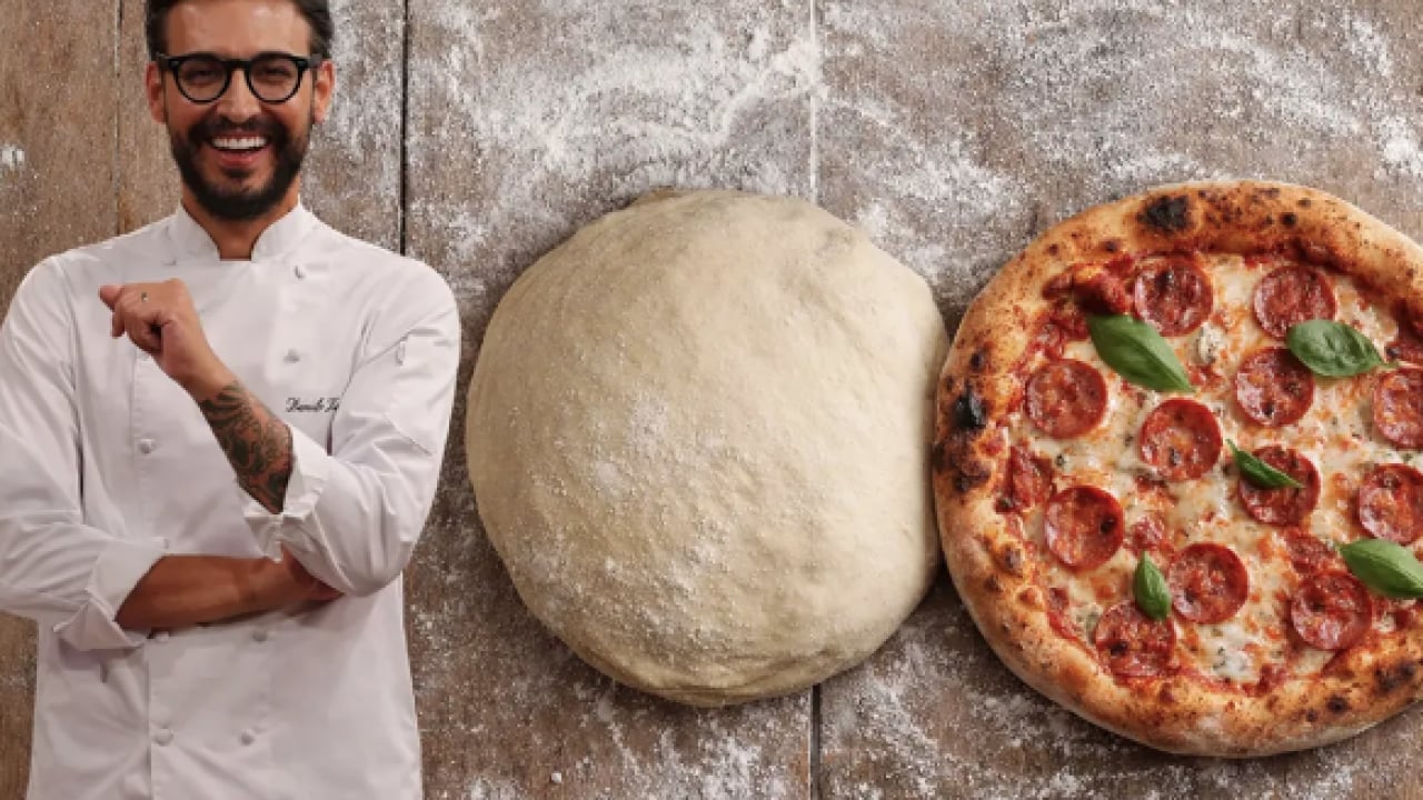 Foto - Şef Danilo Zanna'dan pizza hamuru tarifi! Püf noktası suyu yavaş yavaş eklemek