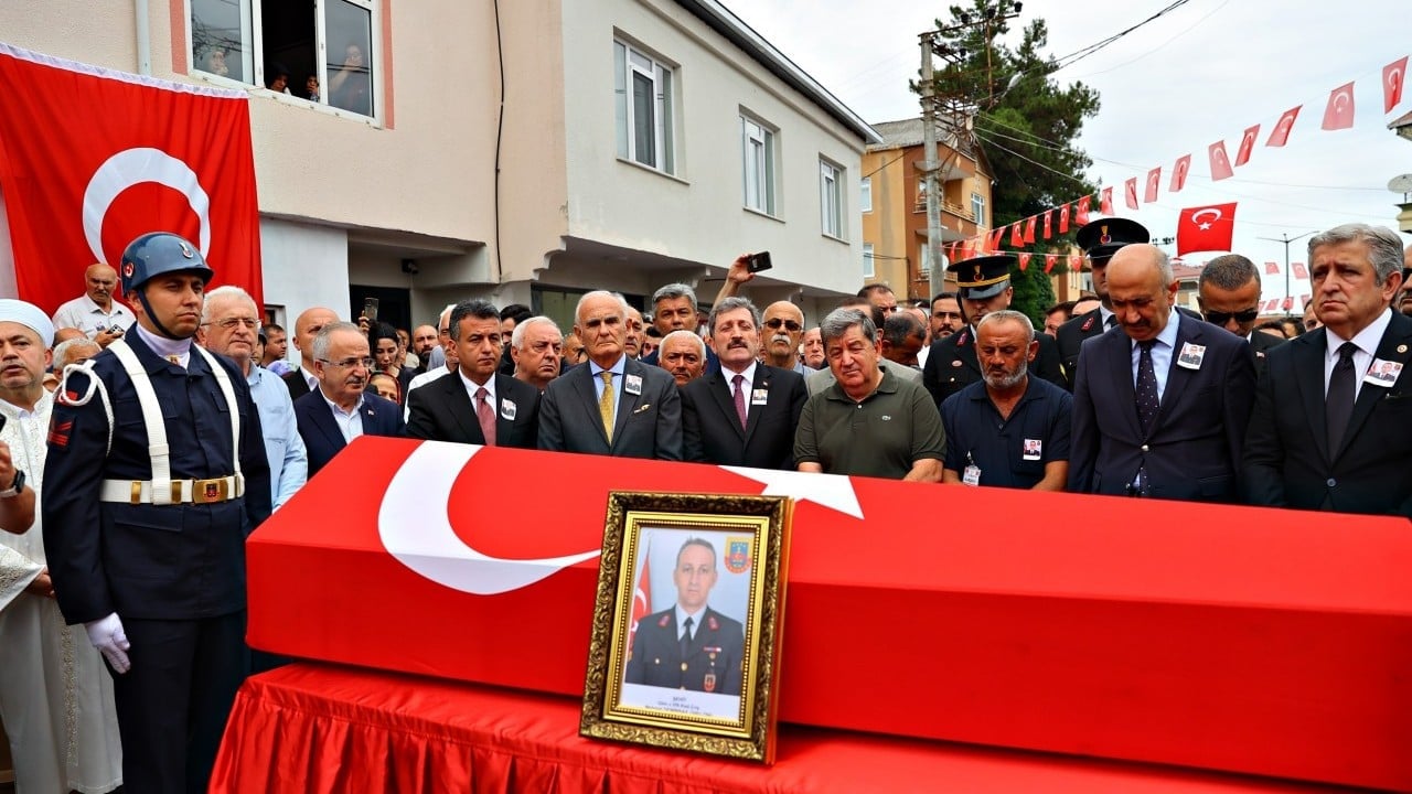 Şehidimiz için son görev
