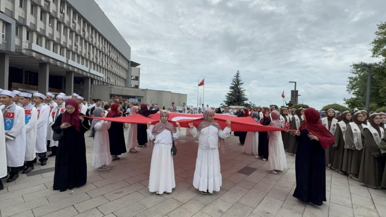 Foto - Şehirde ilk kez düzenlendi Hafızlık icazet merasiminde mehter çoskusu