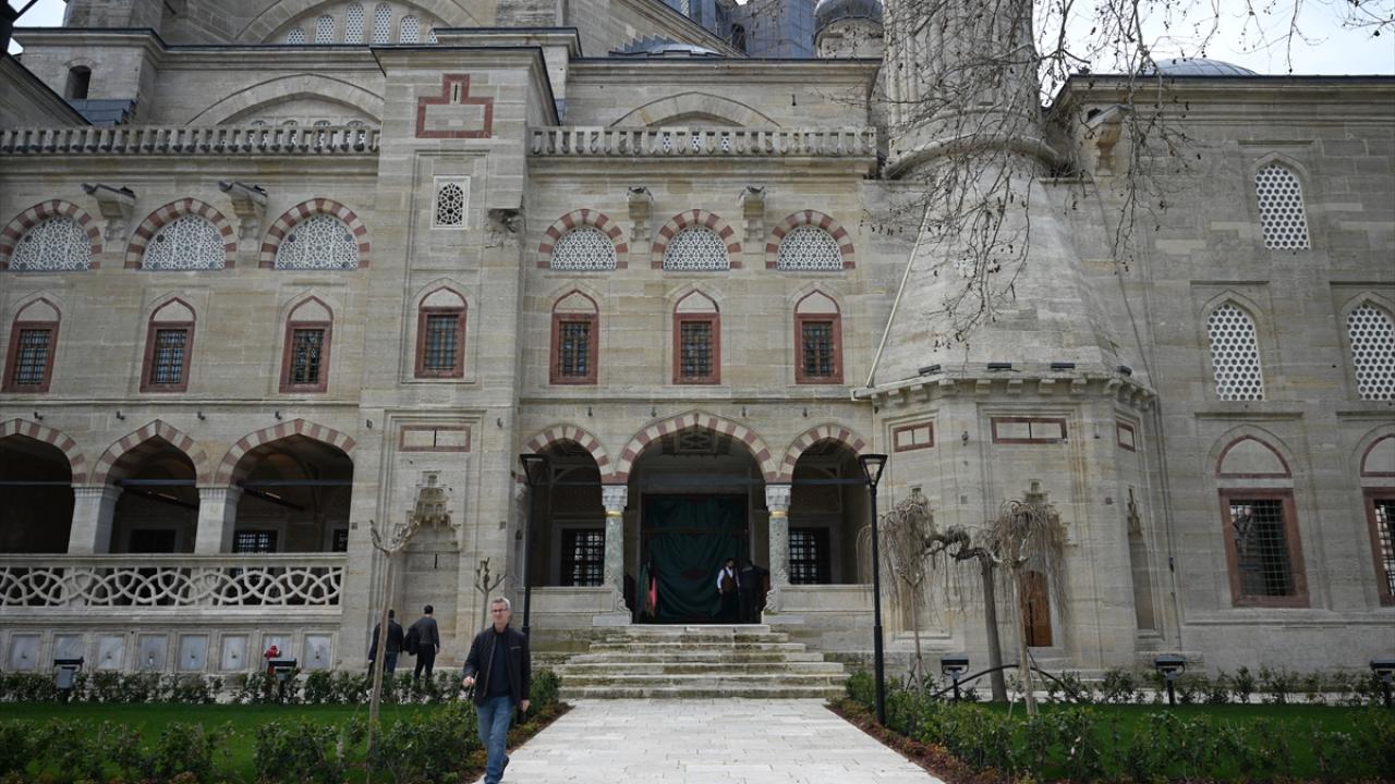 Foto - Selimiye Camii restorasyonunda o ize dokunulmadı