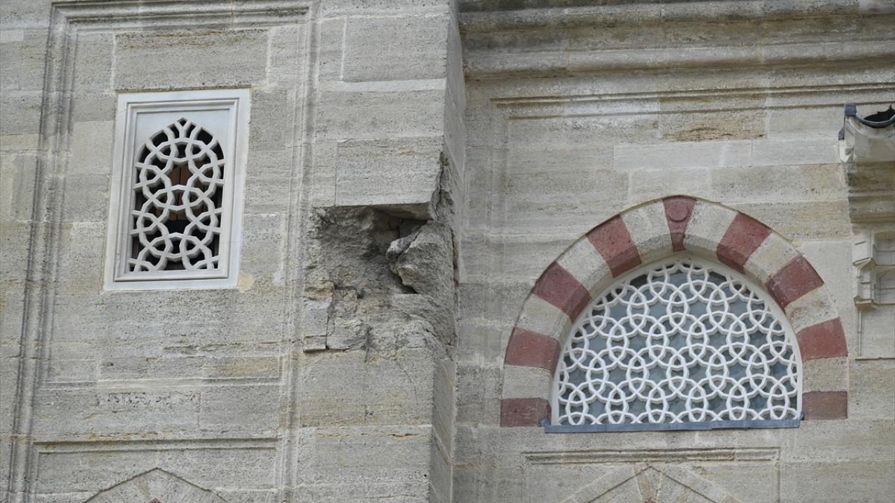 Foto - Selimiye Camii restorasyonunda o ize dokunulmadı
