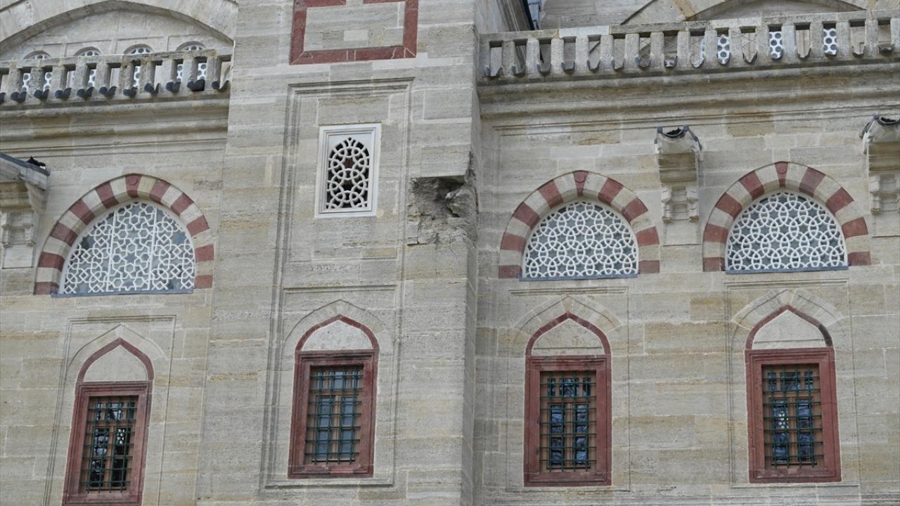 Foto - Selimiye Camii restorasyonunda o ize dokunulmadı