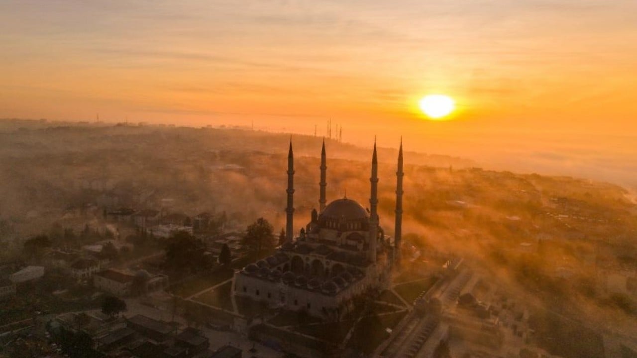 Foto - Selimiye Camii'nde kartpostallık görüntüler