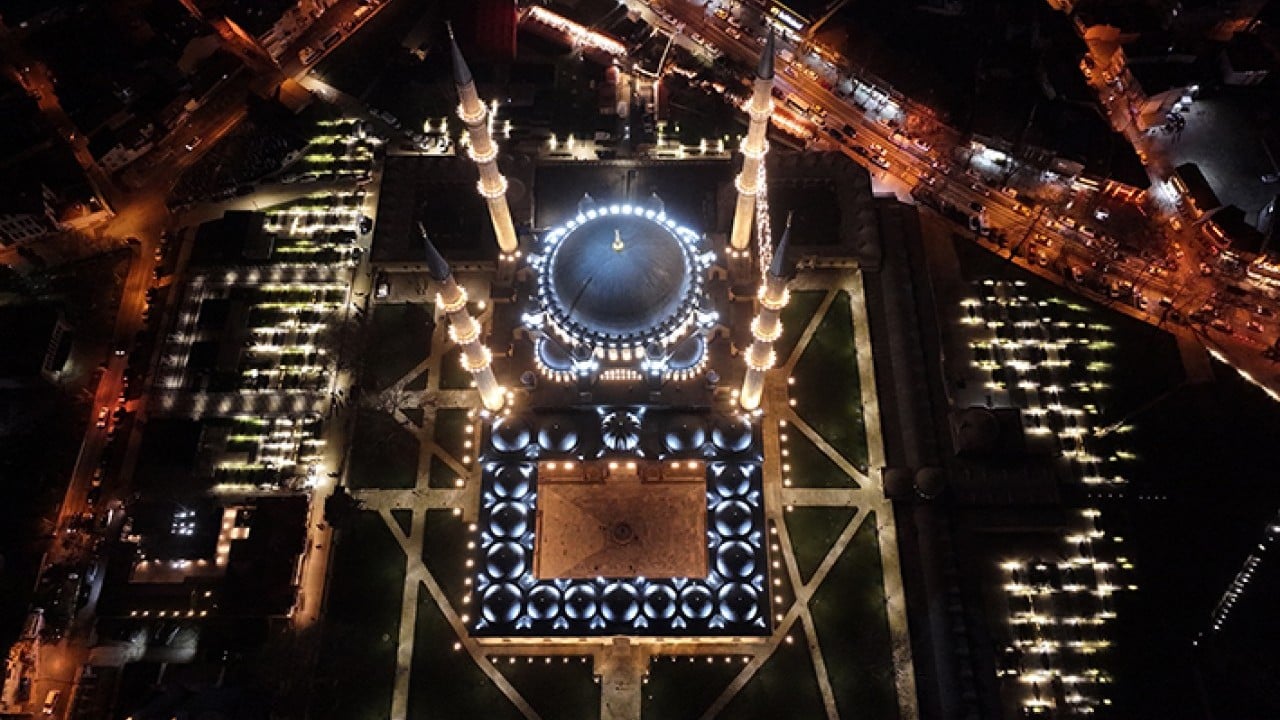 Selimiye Camii'nden muhteşem dönüş