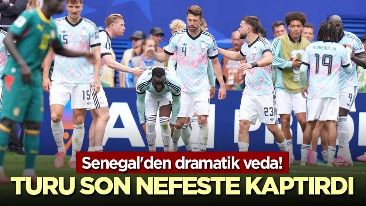 Senegal'den dramatik veda! Turu son nefeste kaptırdı