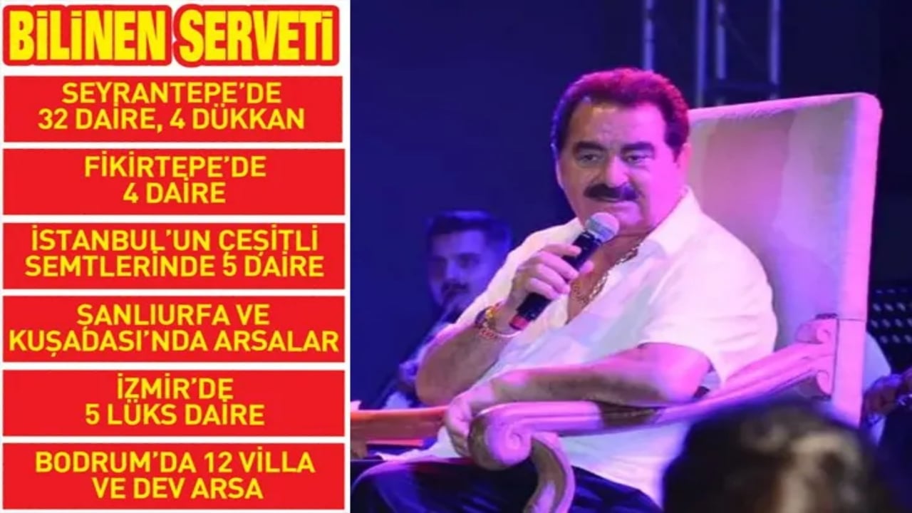 Foto - Servetinde yok yok! İbrahim Tatlıses’in mal varlığı ağızları açık bıraktı