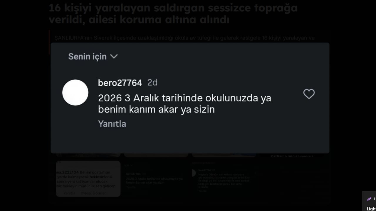 Foto - Sessiz sedasız gömüldü: Okul saldırganının şok mesajları ortaya çıktı!