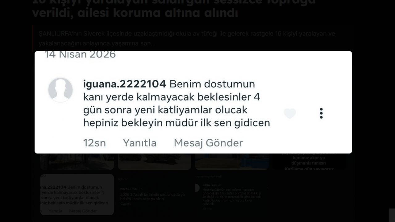 Foto - Sessiz sedasız gömüldü: Okul saldırganının şok mesajları ortaya çıktı!