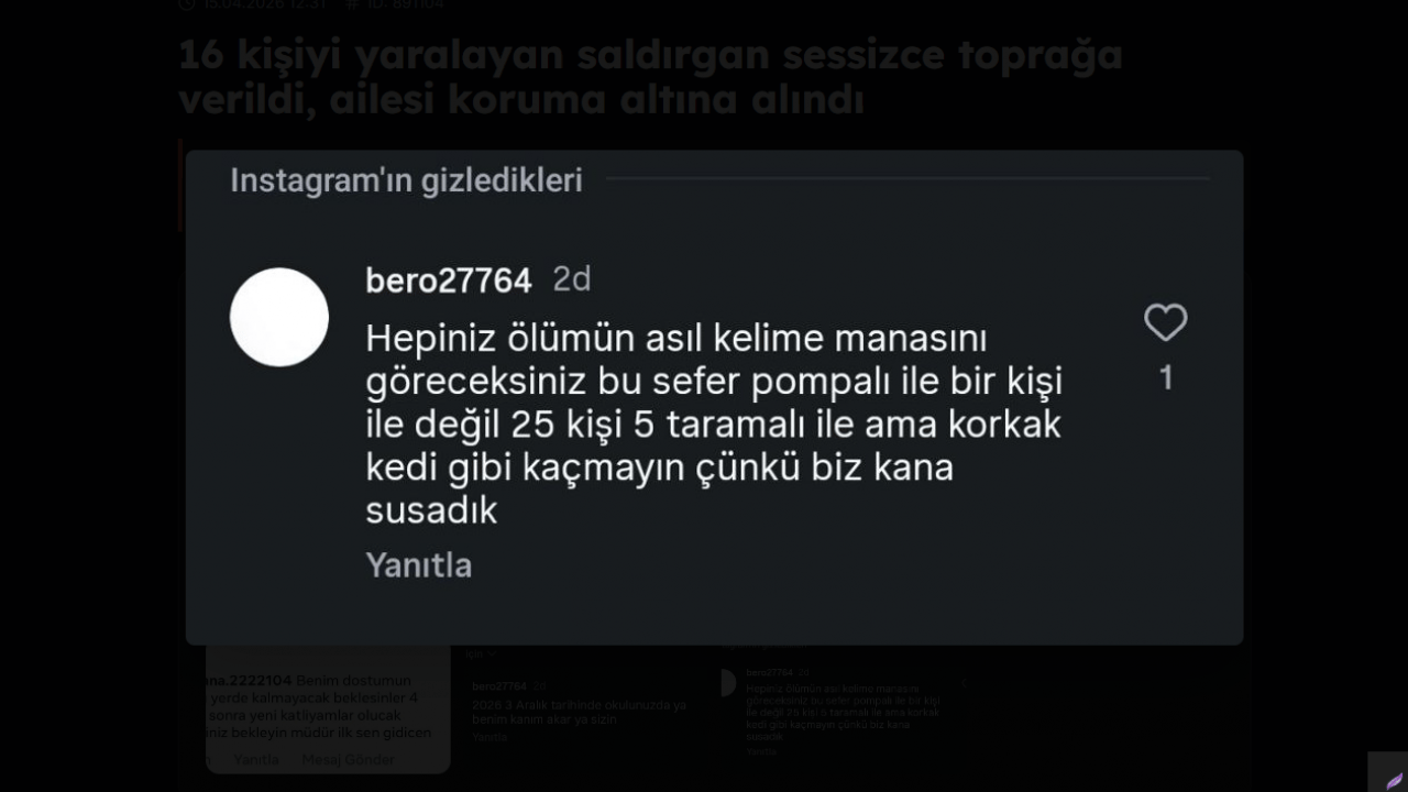 Foto - Sessiz sedasız gömüldü: Okul saldırganının şok mesajları ortaya çıktı!