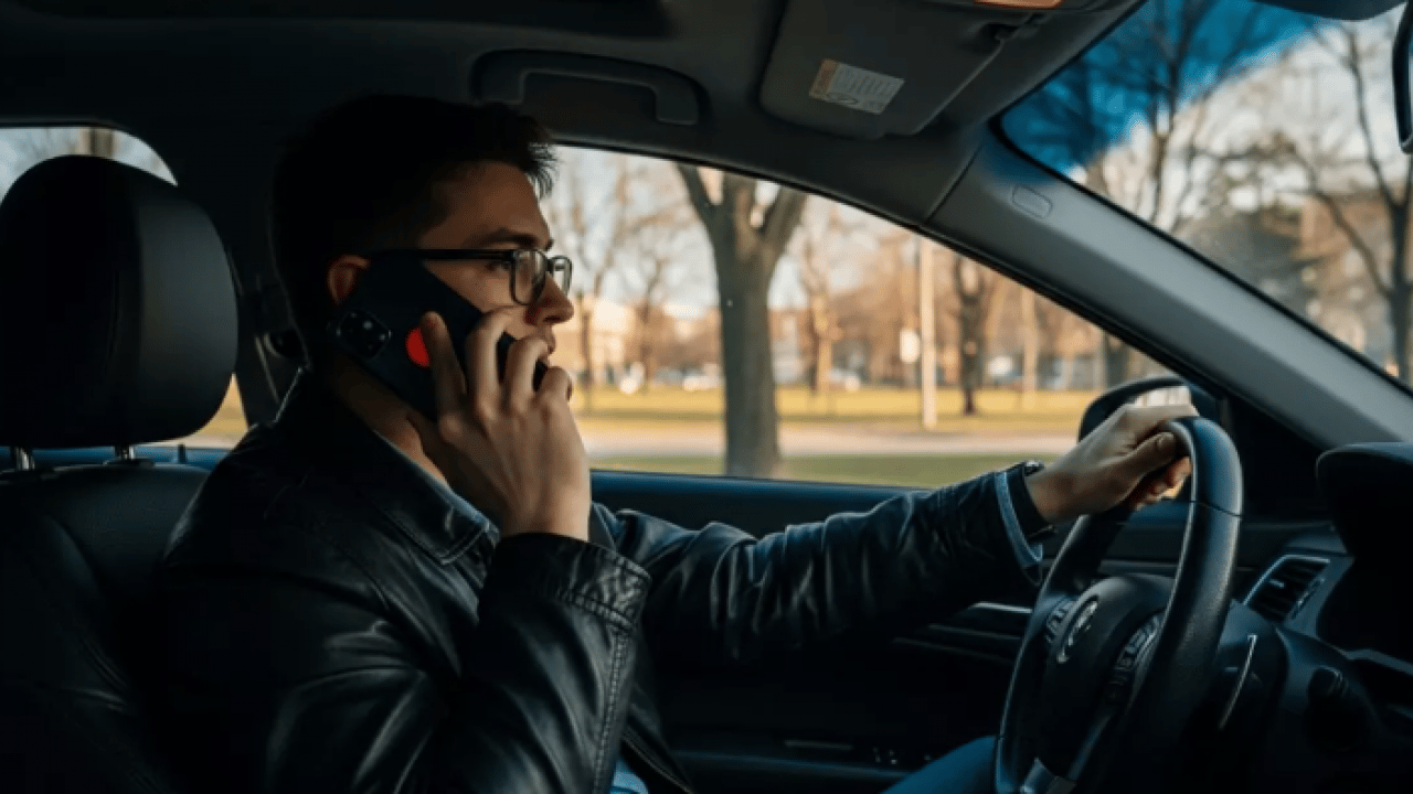 Foto - Seyir halinde bunu yapan yandı! 3'üncüde ehliyet gidecek!