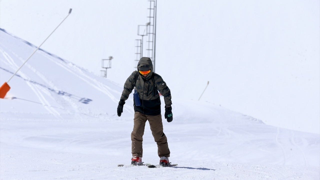 Foto - Sezon hazirana kadar uzadı! Palandöken’de kayağa devam 