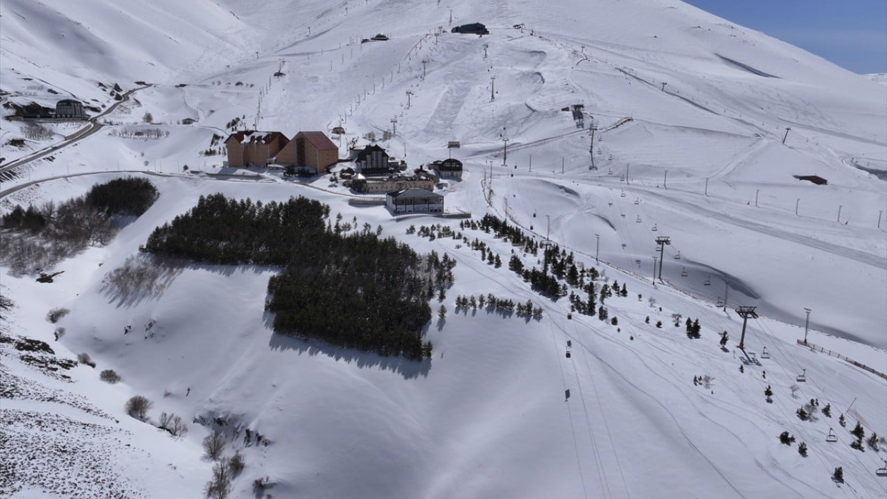 Foto - Sezon hazirana kadar uzadı! Palandöken’de kayağa devam 