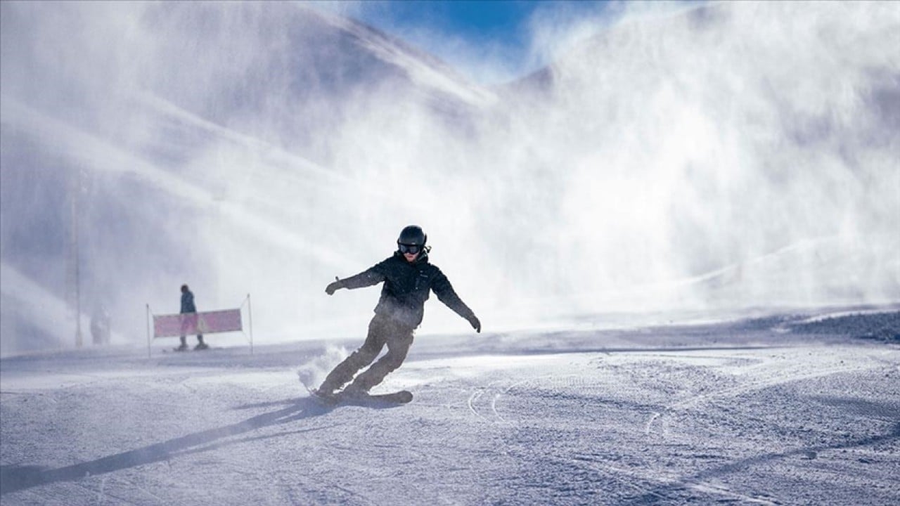 Foto - Sezon hazirana kadar uzadı! Palandöken’de kayağa devam 
