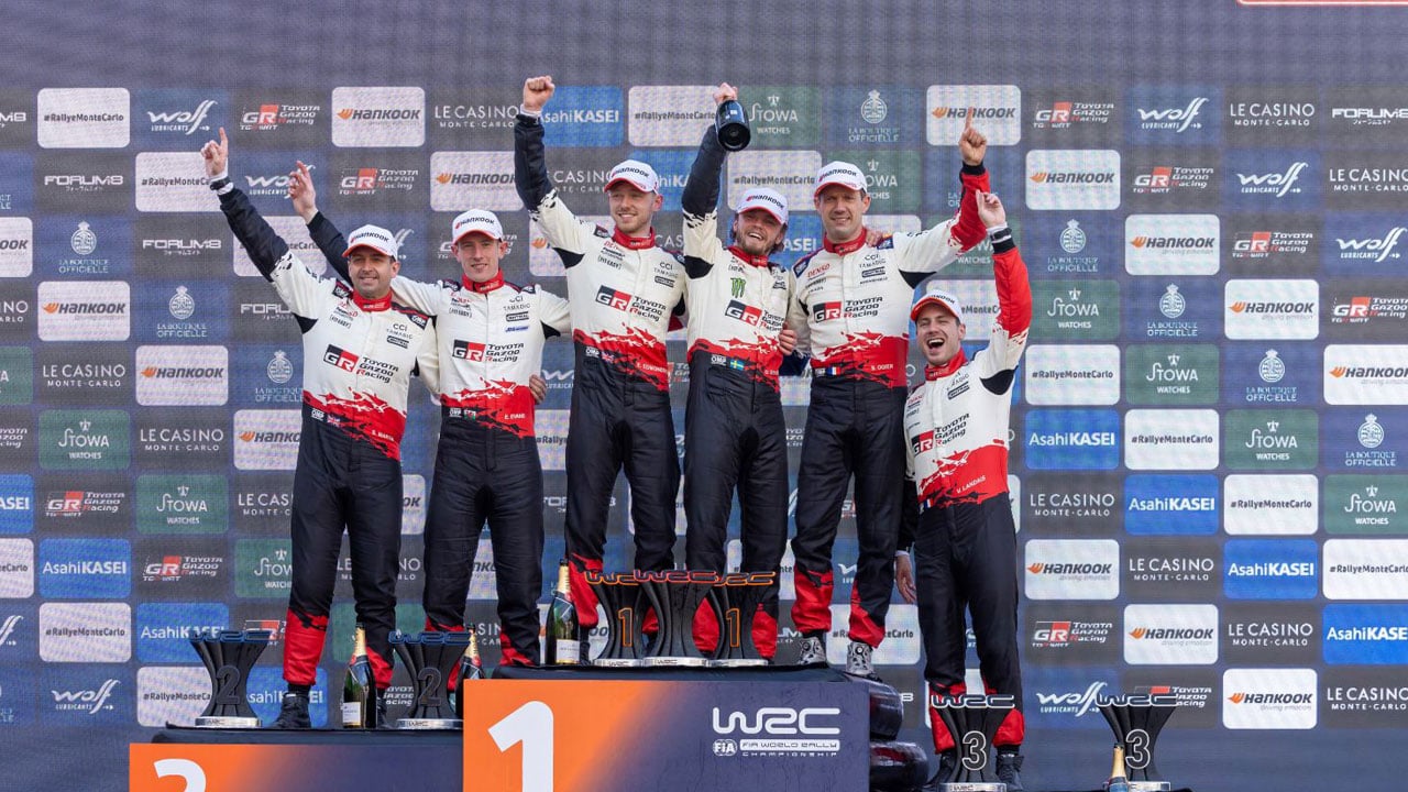 Foto - Sezona üçlü podyumla damga vurdu! Monte Carlo’da Toyota şov