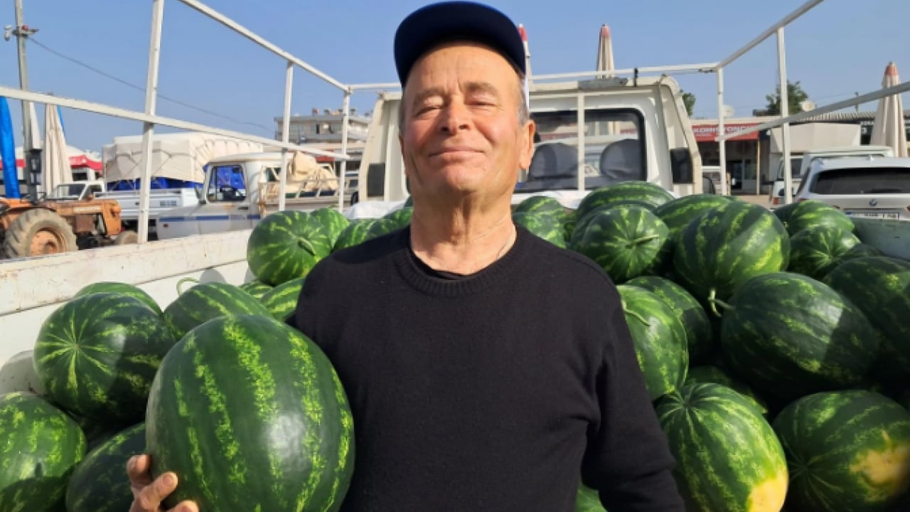 Foto - Sezonun ilk karpuzu kilosu 40 liradan alıcı buldu